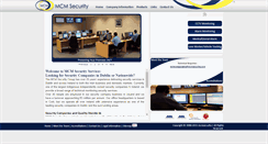 Desktop Screenshot of mcmsecurity.com